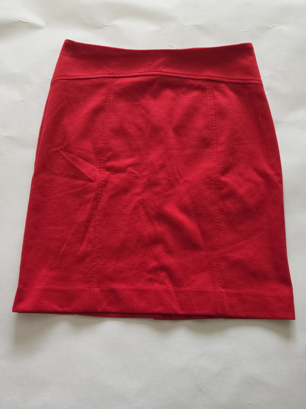 Michael Kors Red Stretch Pencil Skirt